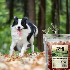 Happy Cat WILD FARM Serduszka z kaczką i ryżem 500g przysmak dla psa 7