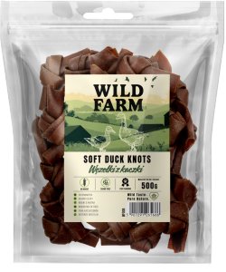 Happy Cat WILD FARM Węzełki z kaczki 500g przysmak dla psa 2