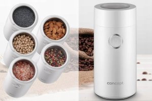 Młynek do kawy biały KM6000 CONCEPT 4