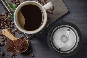 Młynek do kawy czarny KM6001 CONCEPT 12