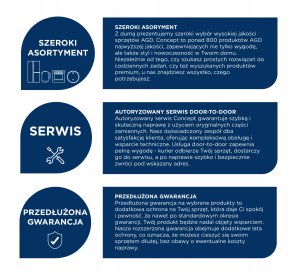 Młynek do kawy czarny KM6001 CONCEPT 14