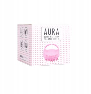 SISTER YOUNG_Aura Scalp Massager Shampoo Brush szczotka do masażu i mycia głowy Pink 6