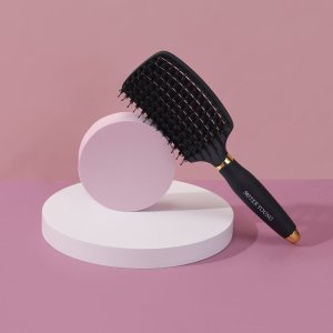 SISTER YOUNG_Ovia Hair Brush szczotka do włosów z włosiem dzika Black 4