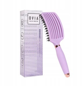 SISTER YOUNG_Ovia Hair Brush szczotka do włosów z włosiem dzika Lilac 3