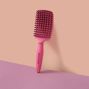 SISTER YOUNG_Ovia Hair Brush szczotka do włosów z włosiem dzika Fuchsia 4