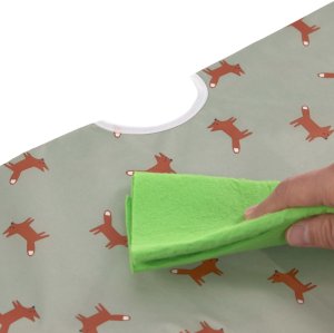 Lassig Little Forest Lisek Bibs Set with Long Sleeves 6m+ 4