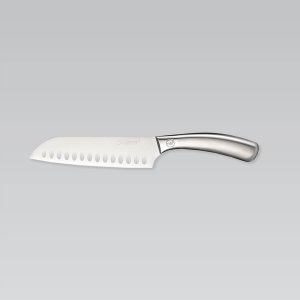 NÓŻ SANTOKU 17.5CM STALOWY POJEDYNCZY KUCHENNY MAESTRO MR-1497 2