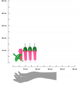 FOREMKI NA LODY FORMA DO LODÓW NA PATYKU 4 SZTUKI SORBET EXCELLENT HOUSEWARE 259310 3