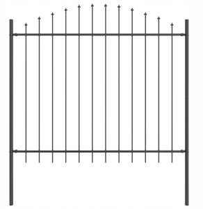 Ogrodzenie Ogrodowe Szary 170 x 150 cm Lumarko! 2