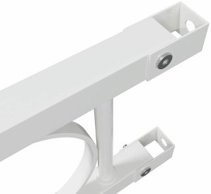 Ogrodzenie Ogrodowe Biały Stal Lumarko! 3