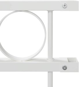 Ogrodzenie Ogrodowe Biały Stal Lumarko! 4