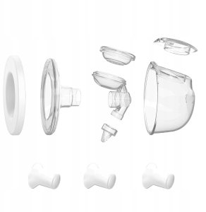 Laktator bezprzewodowy, elektroniczny 2szt 6