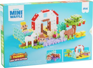 Marioinex Mini Waffle Farmer Domek Pani Weterynarz 110 el 2