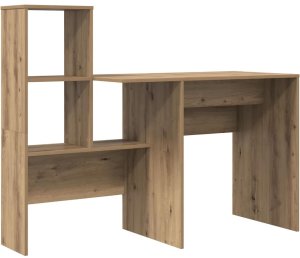 Biurko vidaXL Dąb Artisan 131.5 cm x 50 cm 2