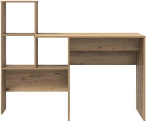 Biurko vidaXL Dąb Artisan 131.5 cm x 50 cm 4