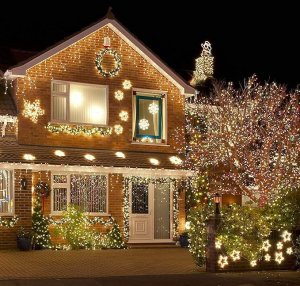 Łańcuch świetlny LED Boże Narodzenie 220mb BIAŁE Z 3