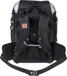 LEGO Bricks Nielsen School Bag 20193-2511 Czarne One size 3
