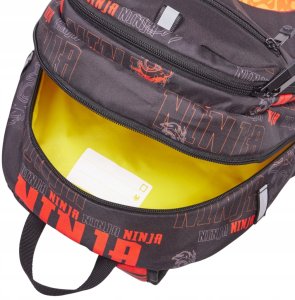 LEGO Ninjago Extended Backpack 20222-2502 czarny One size 3