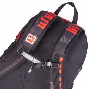 LEGO Ninjago Extended Backpack 20222-2502 czarny One size 4