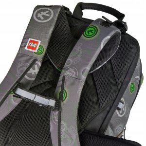 LEGO Ninjago Petersen School Backpack 20209-2501 szary One size 4