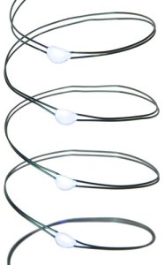 TG73524-1 LAMPKI CHOINKOWE ZIELONY DRUCIK NA BATERIE ZIMNE ŚWIATŁO BIAŁE 40LED 6