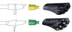 Leki Nakładka LEKI Silent Spike Pad NW Multi System do kijów konk - 882310103 3