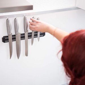 RB74 UCHWYT STOJAK LISTWA MAGNETYCZNA NA NOŻE NOŻYCZKI WIESAK NA NARZĘDZIA KLUCZ 3