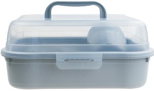Sferazabawek Zestaw Piknikowy 32 elelementy kubki sztućce pojemnik talerze plastikowe HOB031289 (8694064014305) 10