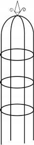 PERG-N0309 PERGOLA OGRODOWA KOLUMNOWA KOLUMNA SŁUP NA RÓŻE KWIATY pnące 190 cm 8