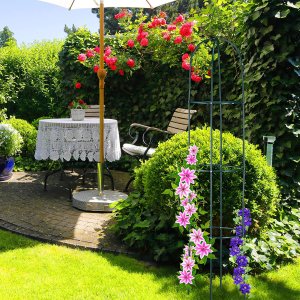 PERG-N0309 PERGOLA OGRODOWA KOLUMNOWA KOLUMNA SŁUP NA RÓŻE KWIATY pnące 190 cm 10