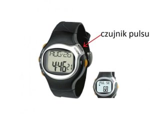SP30 ZEGAREK Z PULSOMETREM BIEGI FITNESS SPORTOWO 2