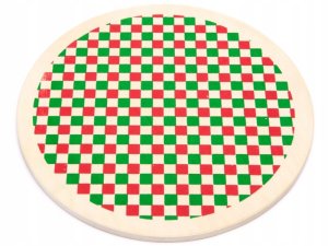 TG50033 DREWNIANA PIZZA DO KROJENIA UKŁADANKA NA RZEP RZEPY AKCESORIA NÓŻ 4