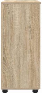 vidaXL Szafka Łazienkowa z półką z drzwiami dąb sonoma 60 x 35 x 80 cm 7