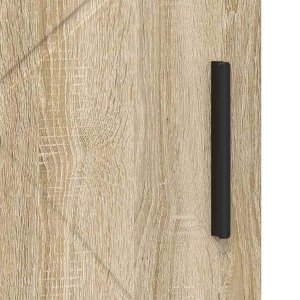 vidaXL Szafka Łazienkowa z półką z drzwiami dąb sonoma 60 x 35 x 80 cm 10