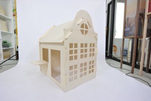 PlayHouse Wood - Drewniany domek do zabawy dla dzieci 2