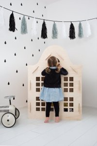 PlayHouse Wood - Drewniany domek do zabawy dla dzieci 4