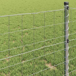 vidaXL Euro Fence 1.4x10 m Galvanized steel Lumarko! 10