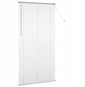 Żaluzja okienna z zasłonami ręczne Srebrny Aluminium Lumarko! 6