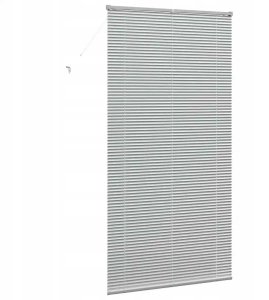 Żaluzja okienna z zasłonami ręczne Srebrny Aluminium Lumarko! 7