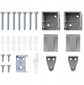 Żaluzja okienna z zasłonami ręczne Srebrny Aluminium Lumarko! 9