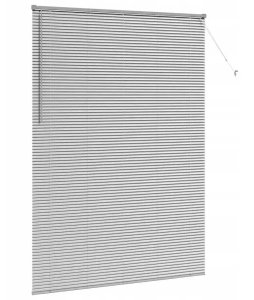 Żaluzja okienna z zasłonami ręczne Srebrny Aluminium Lumarko! 5