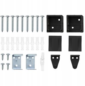 Żaluzja okienna z zasłonami Czarny Aluminium Lumarko! 9