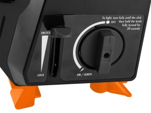 Grzejnik turystyczny gazowy 2,2kWh 2