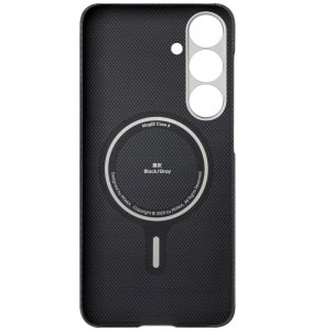 Etui PITAKA Ultra-Slim MagSafe do Samsung Galaxy S25 czarno szary 8
