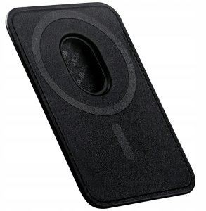 Portfel magnetyczny PITAKA Woven Wallet MagSafe do telefonu czarno szary 5