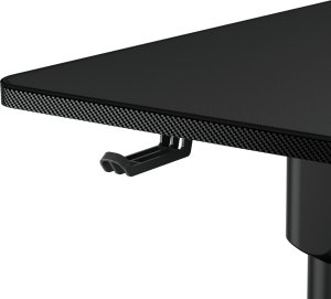 Biurko Cougar Prosty Czarne 180 cm x 75 cm 5