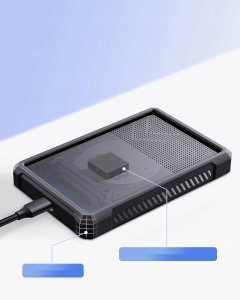 Inateck Festplattengehäuse 2,5" USB 3.2 Silikon Hülle 2