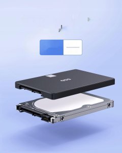 Inateck Festplattengehäuse 2,5" USB 3.2 Silikon Hülle 4