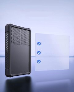 Inateck Festplattengehäuse 2,5" USB 3.2 Silikon Hülle 5
