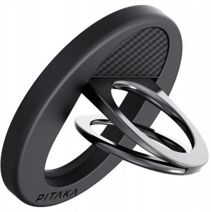 Uchwyt magnetyczny PITAKA MagEZ Grip 3 MagSafe do telefonu czarno szary 5